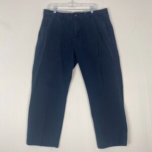 Tommy Hilfiger Mens Chino Pants Tailored Fit in Navy 36x24 see photos
